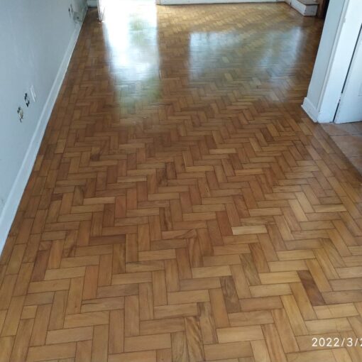Renovação de Piso de Madeira
