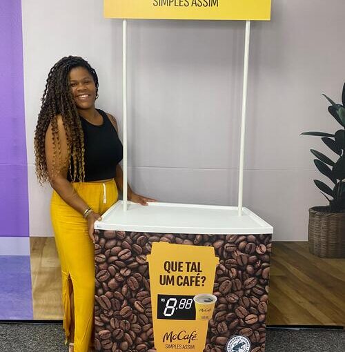 Balcão promocional portátil