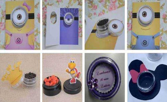 Potes Plásticos para Lembrancinha