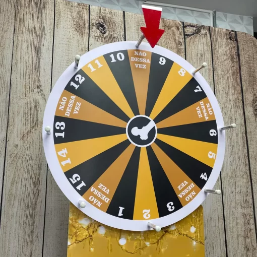 Roleta Promocional de Chão