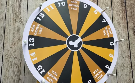 Roleta Promocional de Chão