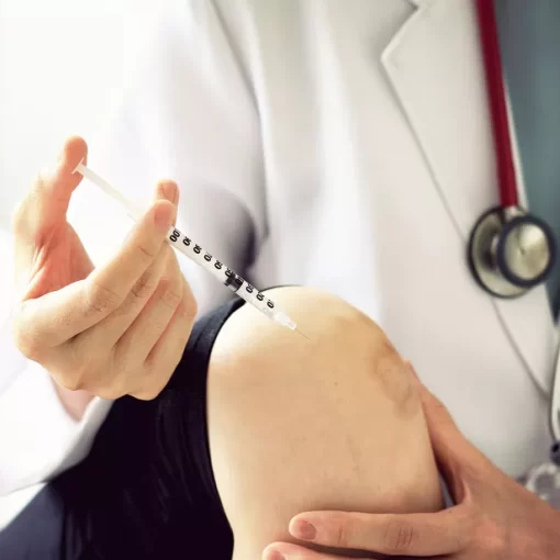 Infiltração com ácido hialurônico no ombro