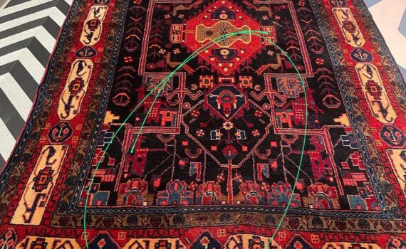 Colocação de antiderrapante em tapete