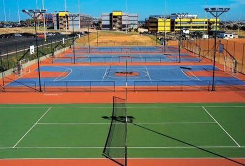 Construção de Quadra de Tênis