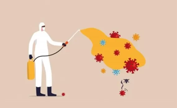 Sanitização de ambientes em Santo André