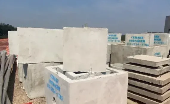 Caixas Pré Moldadas de concreto em Bauru