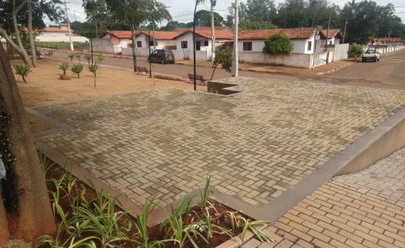 Piso Intertravado de Concreto em Paulínia