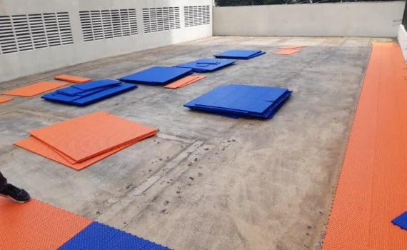 Piso Modular Esportivo São Paulo