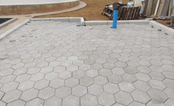 Piso Sextavado em Indaiatuba