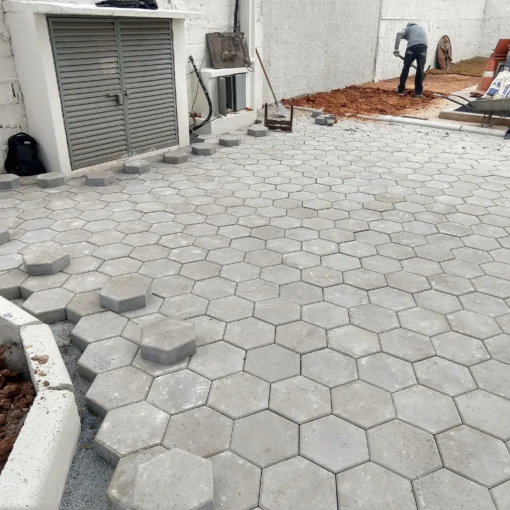 Piso Sextavado em Sp