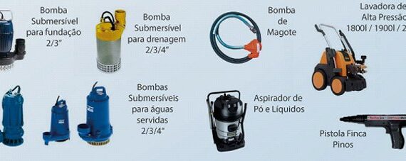 Aluguel de Equipamentos para Construção Civil