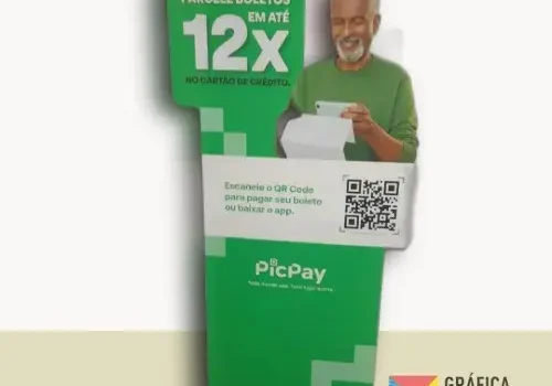 Display de chão personalizado